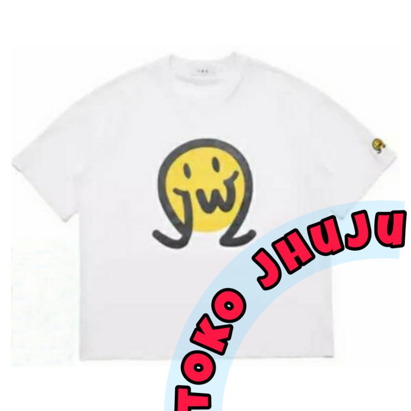 Baju T shirt Treasure Ni-Ki Style JW Emoticon Print DTF