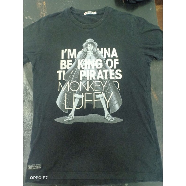 kaos anime one piece vintage second original