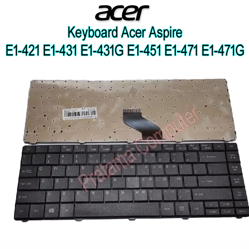 Keyboard Laptop Acer Aspire E1-421 E1-431 E1-451 E1-471 E5-531 Series