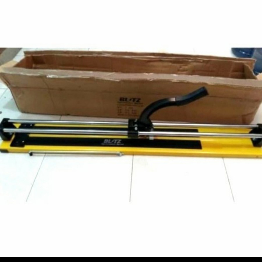 ORI BLITZ Alat potong keramik granit dorong 1 meter tile cutter 100 cm manual Ada Laser
