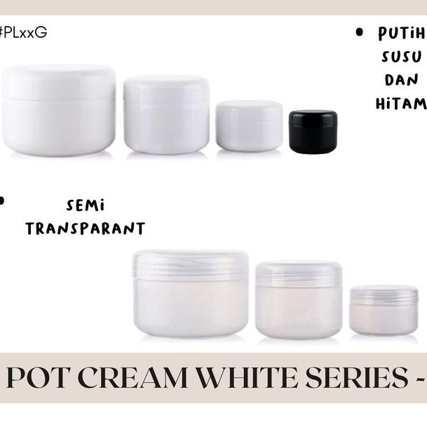 TERMURAH  Pot Cream 50g 50gr 50gram pot krim share jar