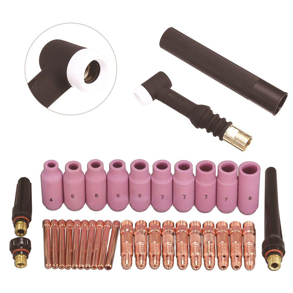 Solighter 5pcs Collet Body Hot Sale Perlengkapan Solder Argon Las WP Seri17 /18 /26