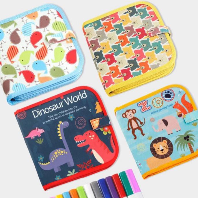 

Bagus Buku Gambar Bisa Dihapus Reusable Drawing Book 14 Halaman - Refil Spidol 12 Promo