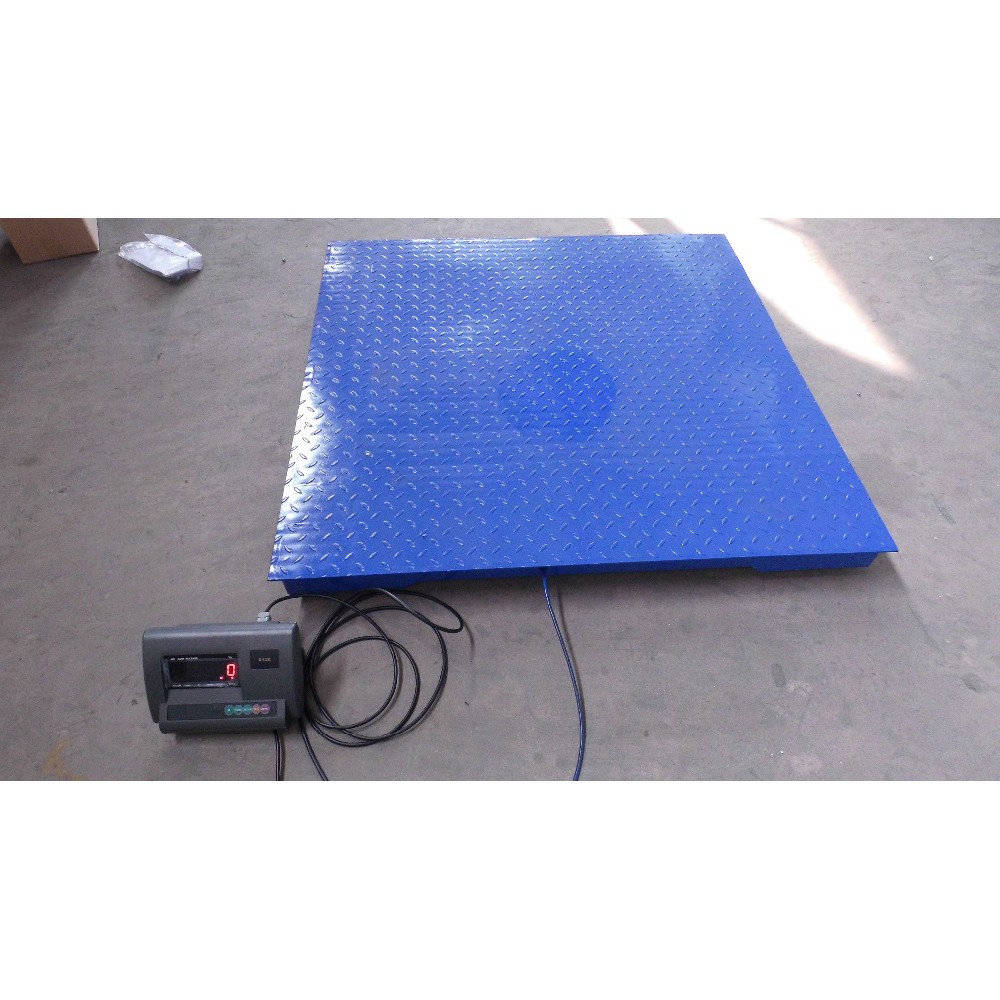 Timbangan Lantai Digital Timbangan Hewan Sapi Barang YHG A12E 120cm x 120cm 3ton 0.5kg