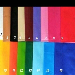 harga LUSINAN Goodie Bag Handle tali 30x40x8 75GSM - Spunbond - Tas kain