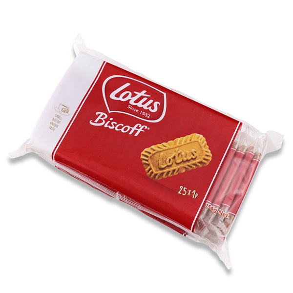 

Wafer-Biskuit- Lotus Biscoff Caramelized Biscuit 156 G -Biskuit-Wafer.
