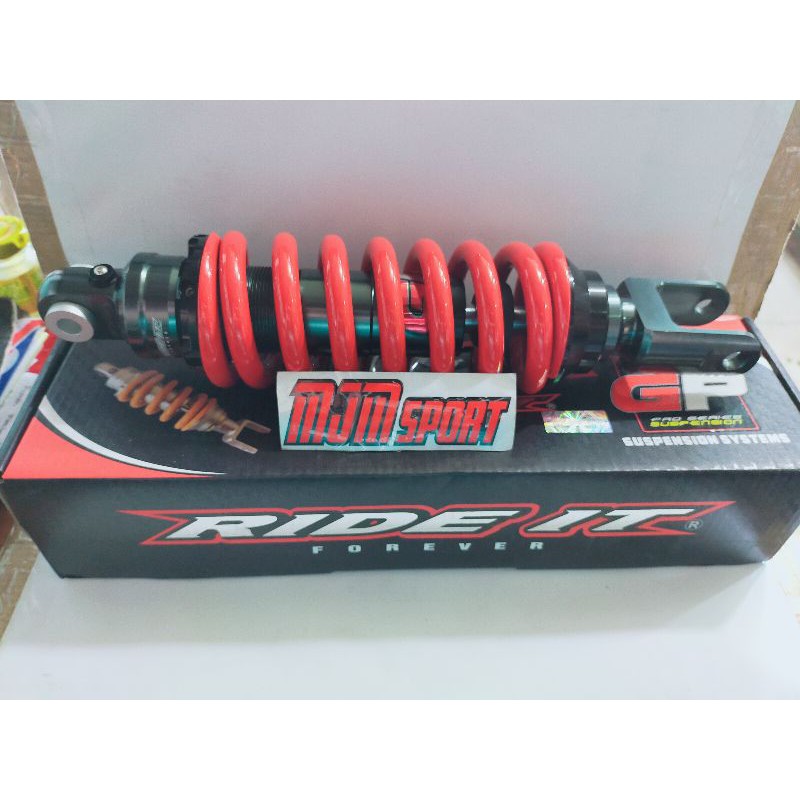 shok Ride it CB150R dan Mega pro monoshok ukuran 300mm . monoshok CB150R Ride it GP