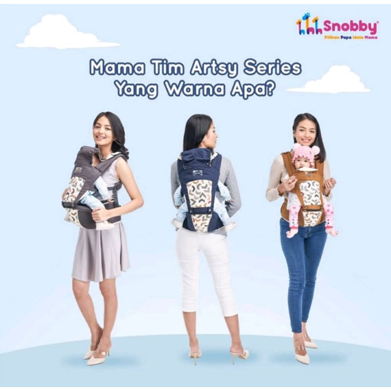 Snobby Gendongan Bayi Hipseat Modern / Gendongan Bayi Depan Hipseat Rekomendasi