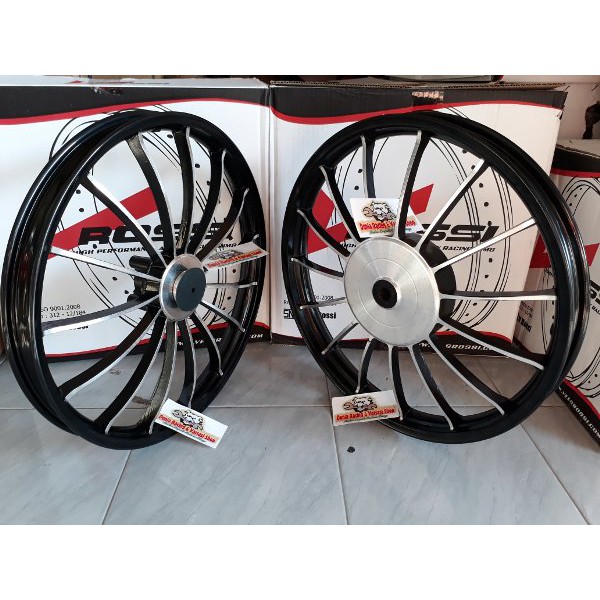 BRILIANT!!! Velg racing ring 17 mio-Nouvo merk Rossi palang15