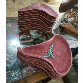 COVER SADEL KULIT SEPEDA TUA GAZELLE LAKI DAN PEREMPUAN TYPE SD