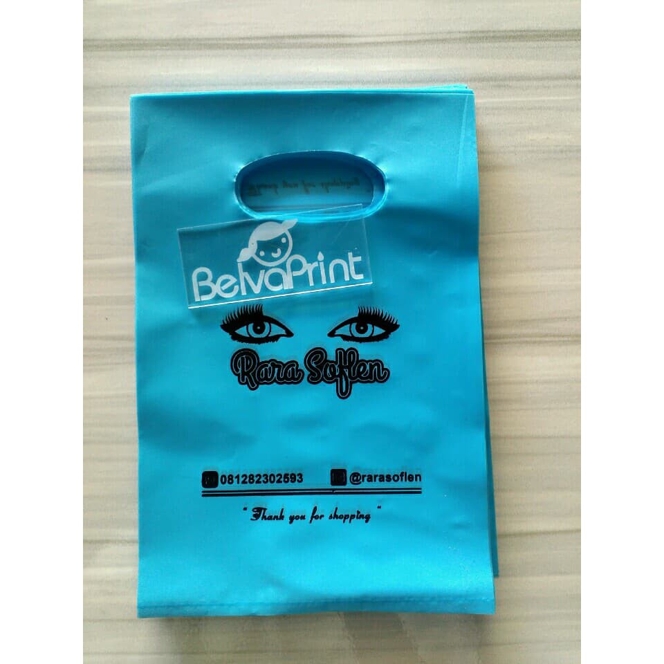 

Plastik Plong Sablon Ukuran 15x22 cm