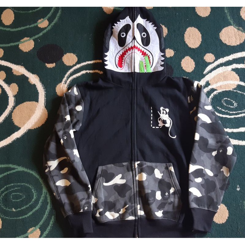 Jaket Hoodie Bape Bathing Ape Panda Mirror Quality / not original