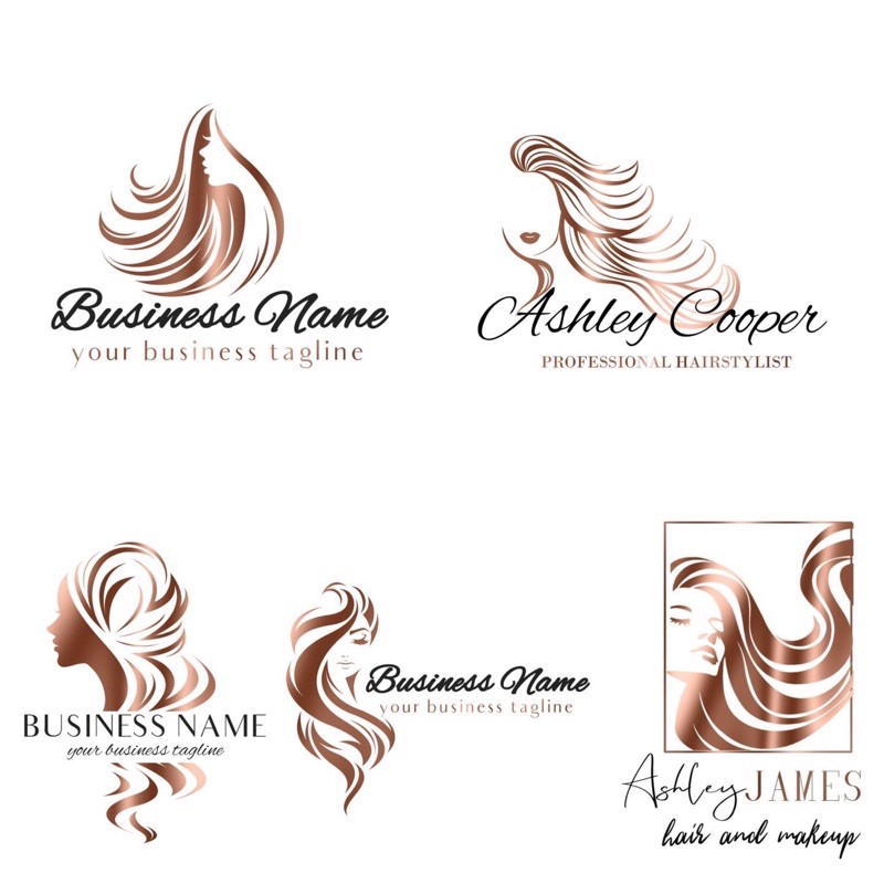 

(DRAN HAIR SALON) JASA DESAIN LOGO BISNIS OLSHOP TERMURAH