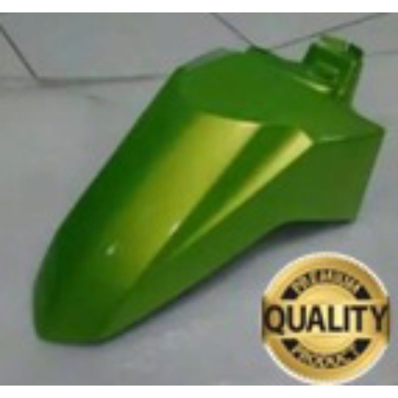 cover bodi spakbor depan honda beat fi warna hijau tahun 2013-2014-2015-2016