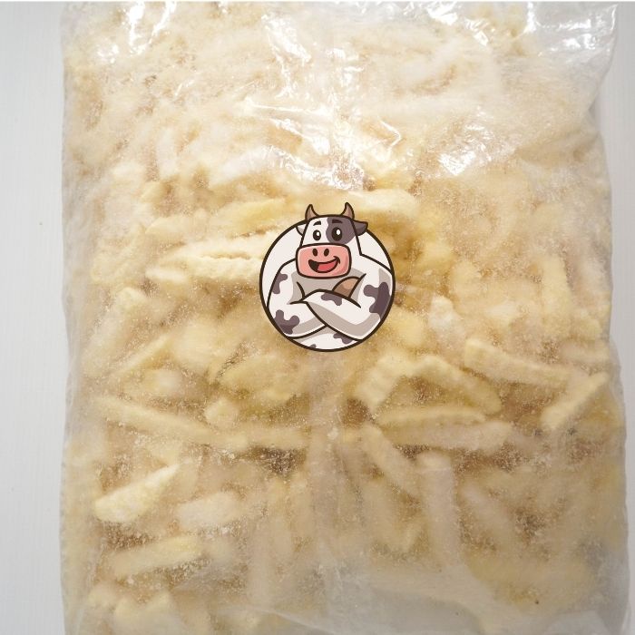 

Kentang Goreng Belgia / French Fries Crinkle Cut 250gr, 500gr, 1kg, 2kg Bandung