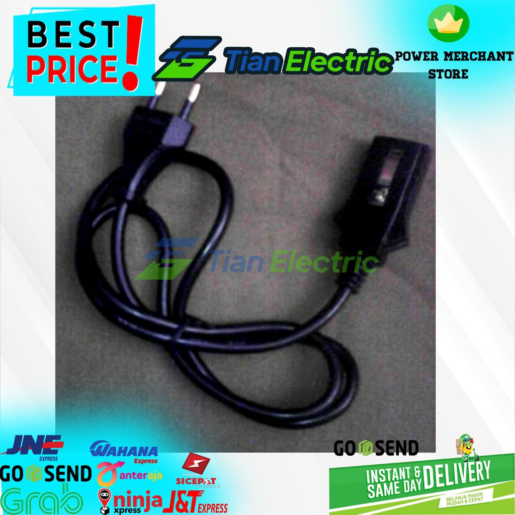 Colokan / Kabel Power Teko / Kabel Mug Listrik