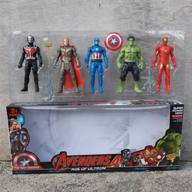 Mainan Figure Avengers Isi 5 Pcs - 013002