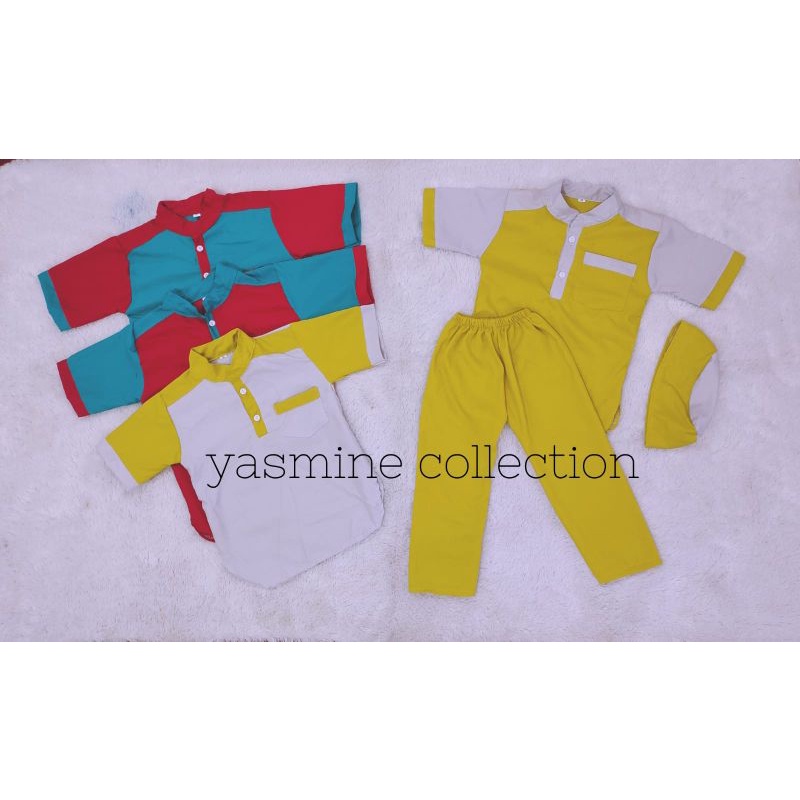 STELAN BAJU KOKO TURKI JUNIOR 6-10 THN GROSIR DAN  ECER TERMURAH