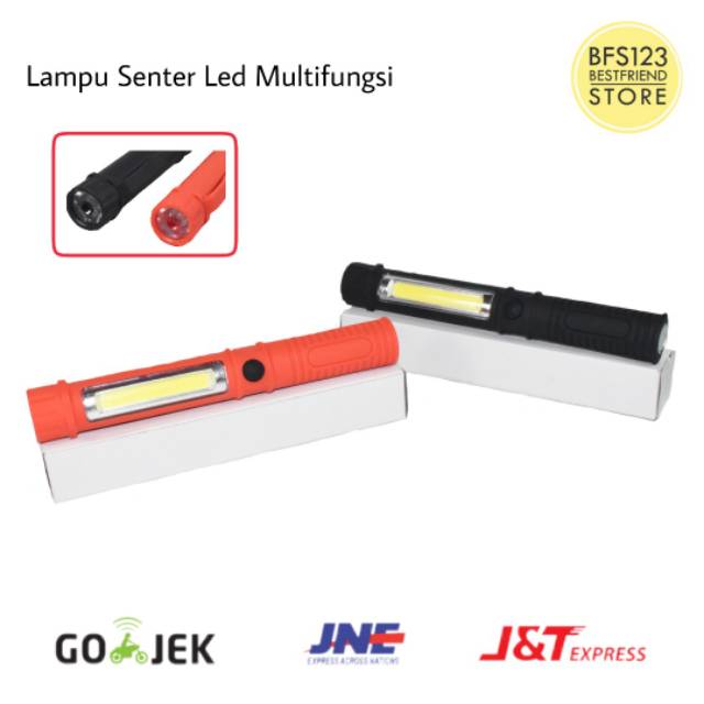 Senter LED Magnet COB 250 Lumens - Senter Emergency