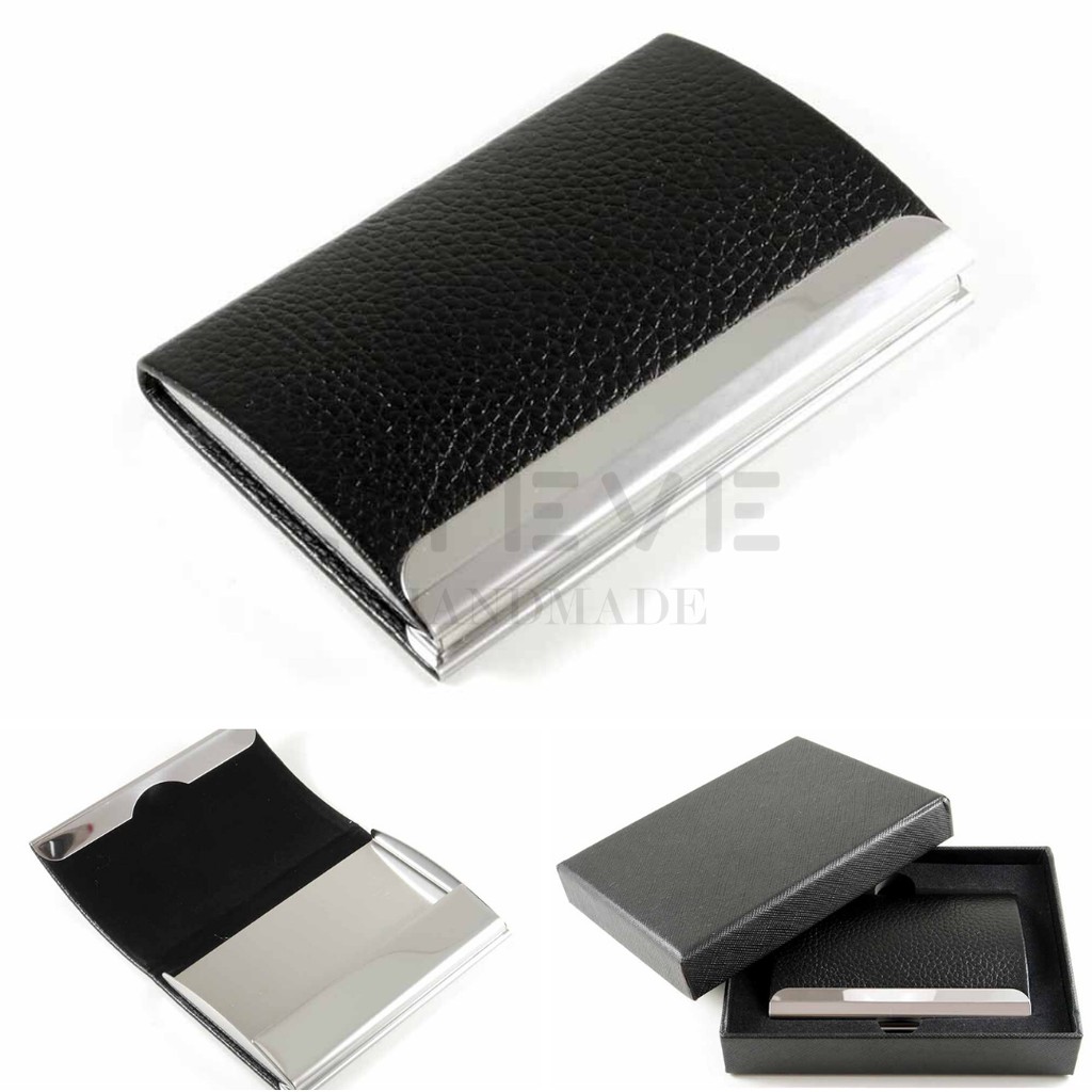 Dompet Kartu Nama Tempat Kartu Nama Name Card Holder RC006 Genuine Leather Custom