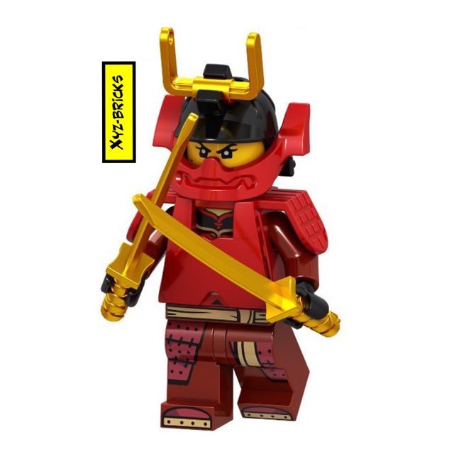 LEGO NJO502 - Ninjago Samurai X - Nya Minifigures with Weapon