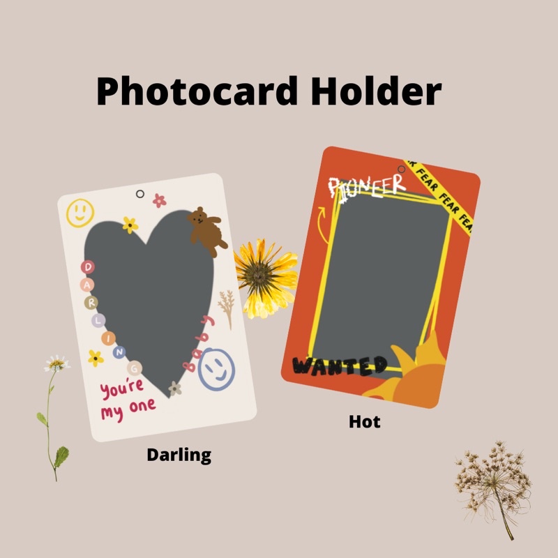 Seventeen Photocard holder pc holder face the sun