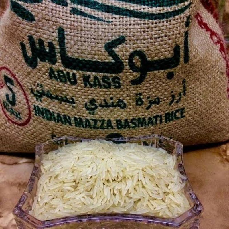 

BERAS BASMATI ABUKASS 1kg ASLI INDIA Beras Abu Kass Basmati Abu Kass Beras AbuKas Beras arab kebulili