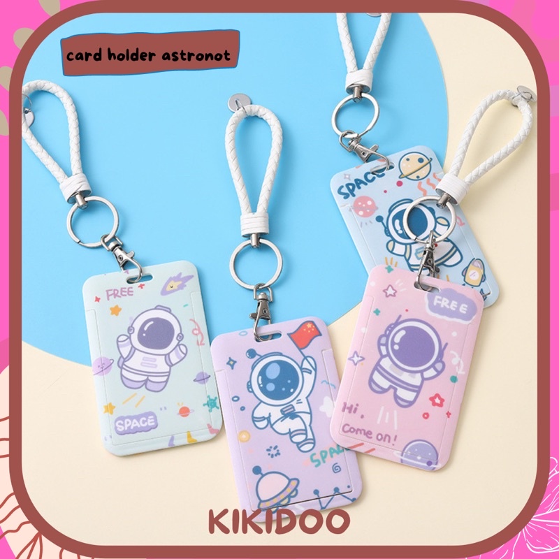 

Kikidoo Pelindung Kartu Card Holder Astronot Space Lucu RT56