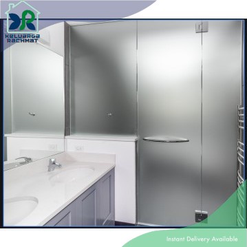 BONTANG GLASS STICKER  KACA STIKER JENDELA PENGGANTI GORDEN KANTOR PANJANG 2M