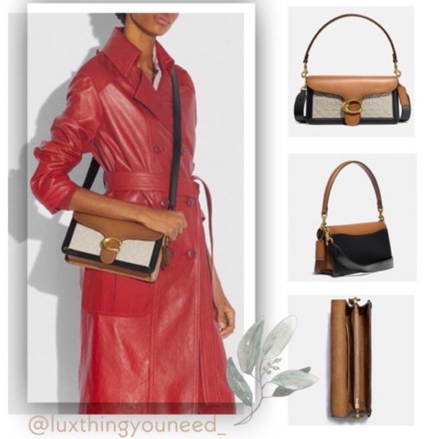 Coach Tabby Embossed Shoulder Bag 26