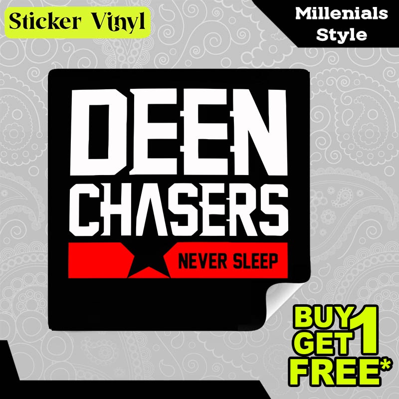 

Stiker Sticker Deen Chasers Never Sleep Gambar Unik Desain Keren dan Kekinian Aesthetic Bahan Vinyl Satuan Anti Air