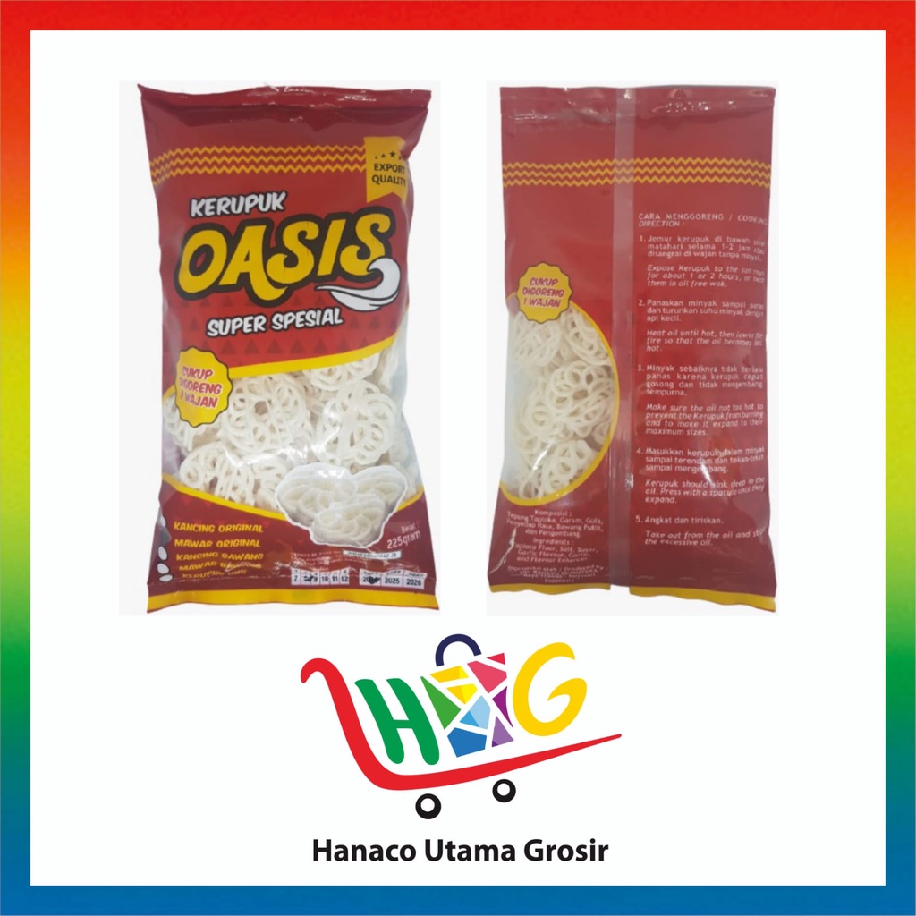 Krupuk Oasis 225 gr