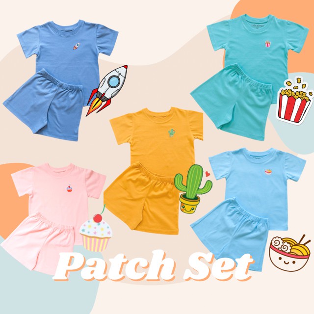 PATCH SET | Setelan anak unisex