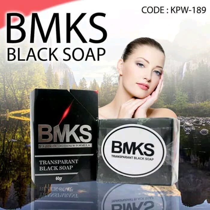 KINDSTORE❤ | Sabun BMKS WHITENING BLACK SOAP BPOM ORIGINAL