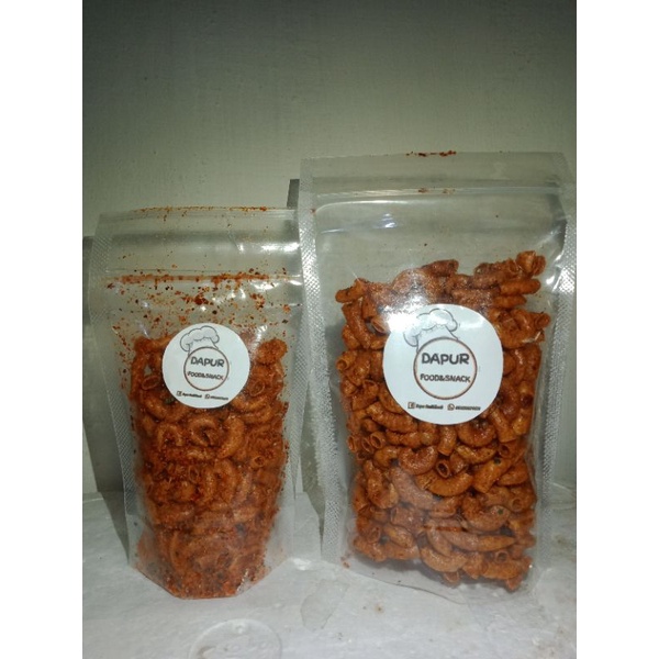 

Makroni Bantet pedas daun jeruk