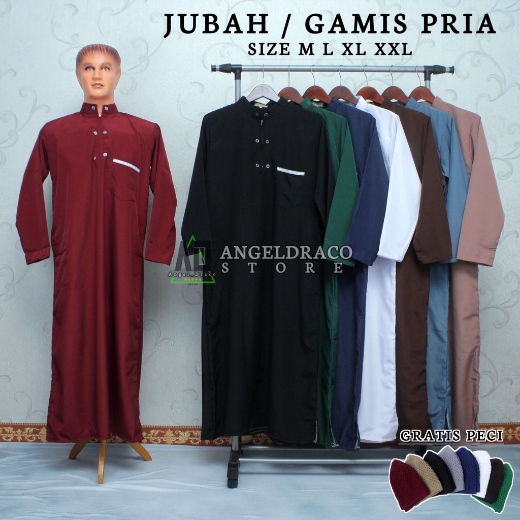 Koko Gamis Jubah Pria Laki Laki Dewasa