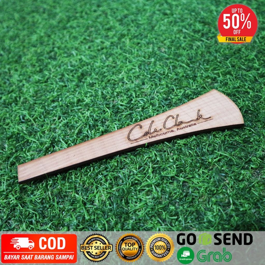 Aksesoris Sticker Head Kayu Merk Cole Clark