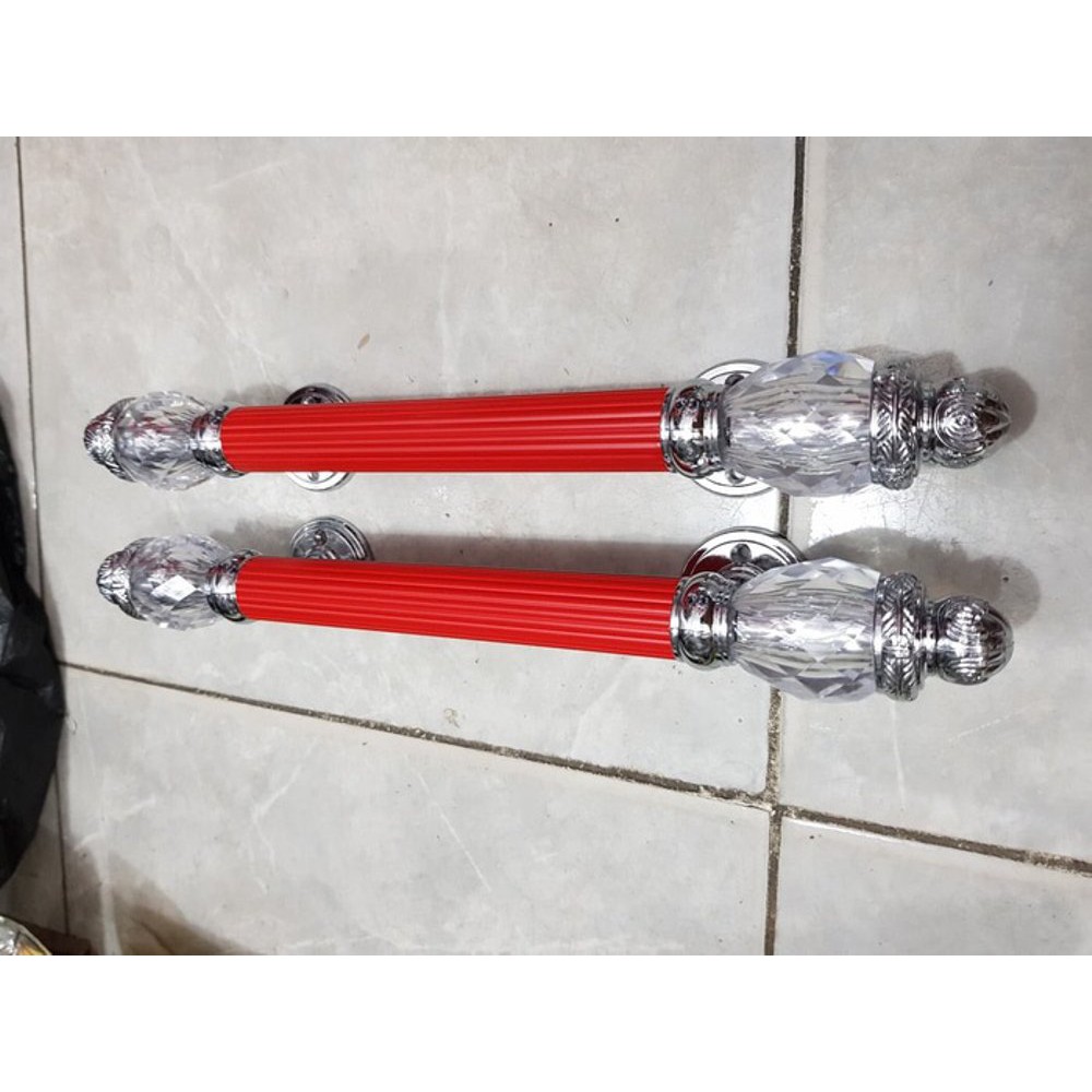 Handle pintu Silver 35cm merek Bossini PROMO  Diskon