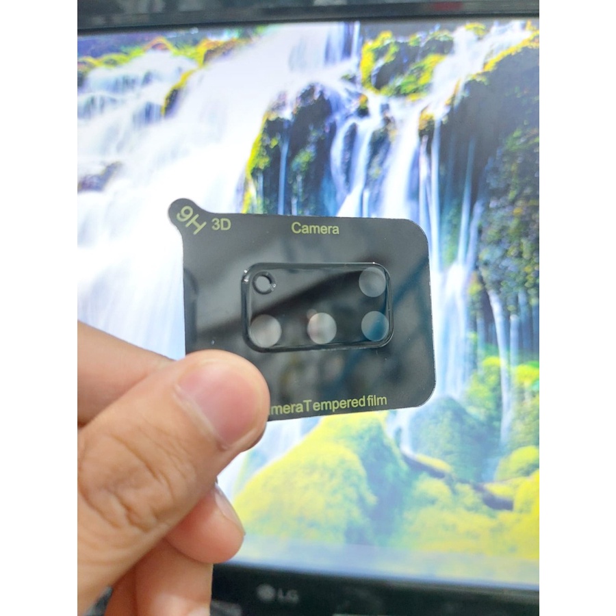 Tempered Glass Camera Full Frame Black 9H Oppo A52 A92 4G 6.5 inchi Pelindung Kamera full