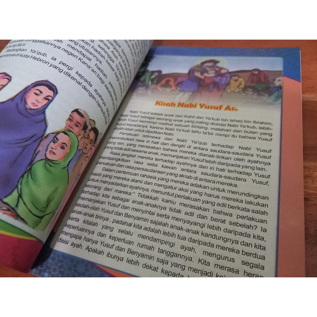 Buku Cerita 25 Nabi dan Rasul Bergambar Full Color