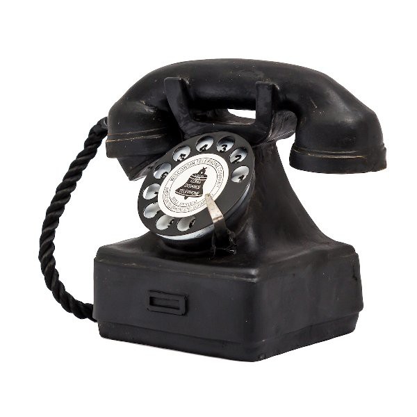 Termurah  Kolepon | pajangan hiasan meja telepon unik vintage shabby dekorasi unik jadul hiasan