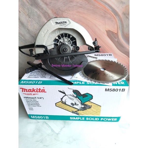 MAKITA M5801B Circular Saw Gergaji Potong Belah Kayu 7&quot; M 5801 B