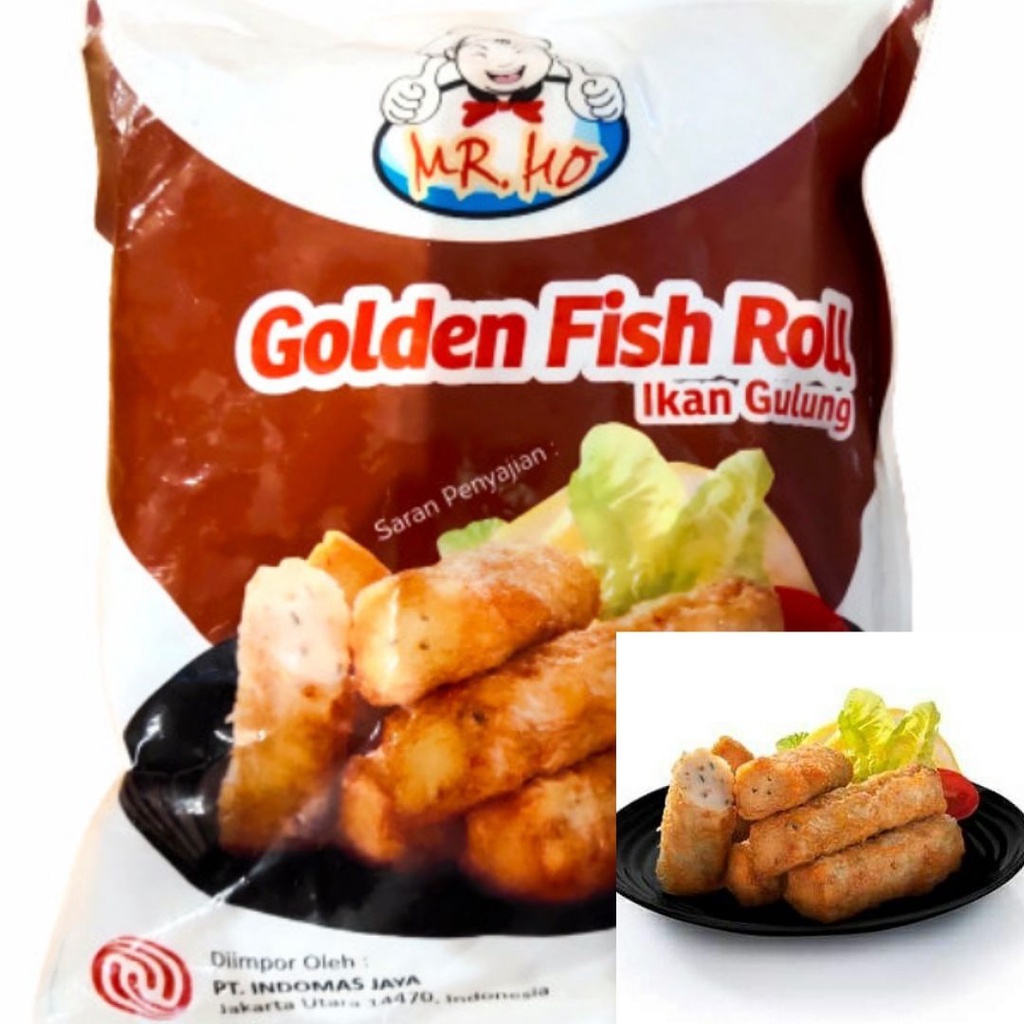 

Mr Ho Golden Fish Roll 450 gr (Ikan Gulung)