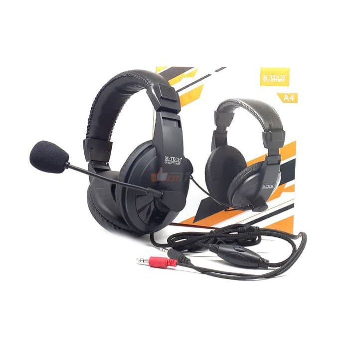 HEADSET M-TECH A4 + MIC