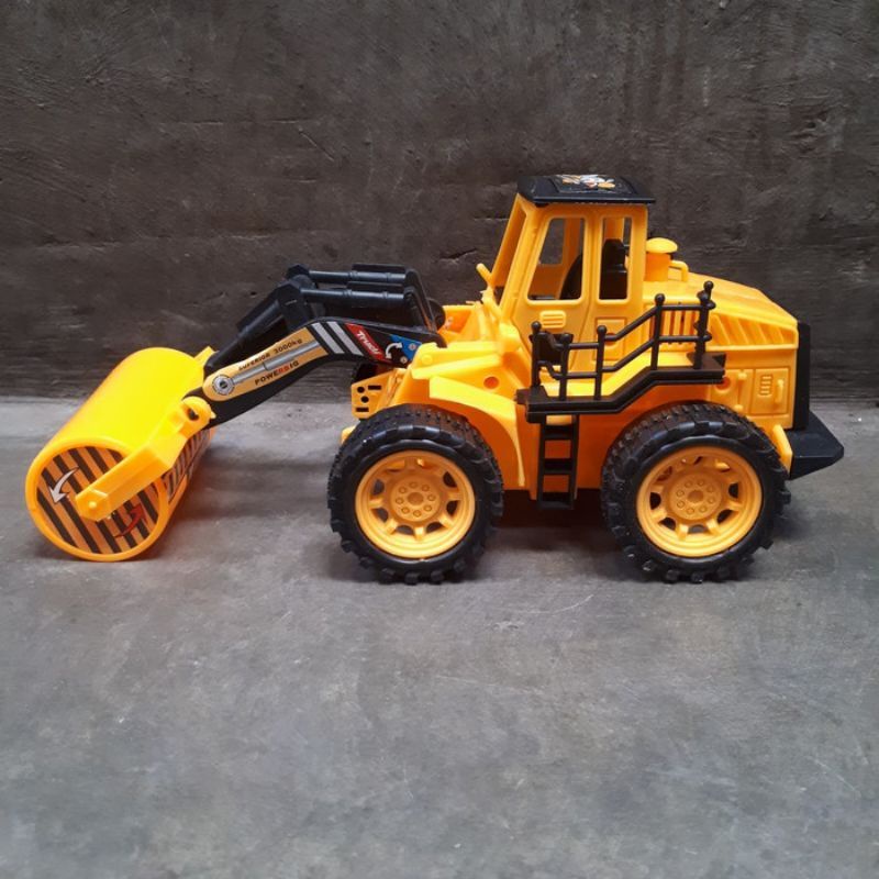 Aspal Road Roller Truck Mainan Anak Mobil Mobilan Truk Silinder