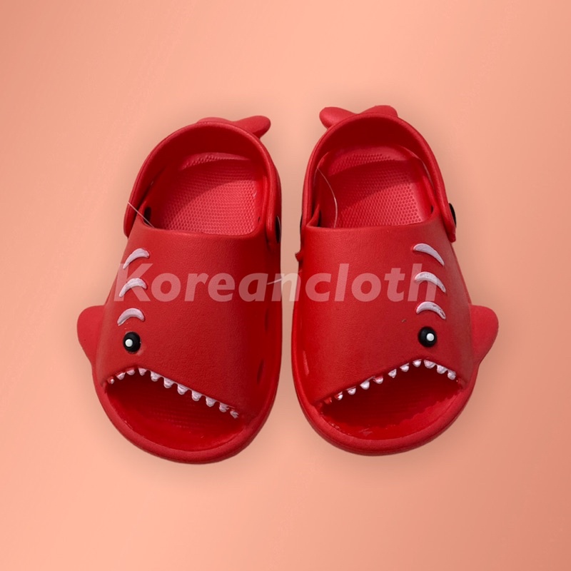 BALANCE 2029 Sandal Baby Shark Import / Sandal Hiu / Sendal Anak Lucu / Sandal Import Anak Cewe dan Cowo terbaru