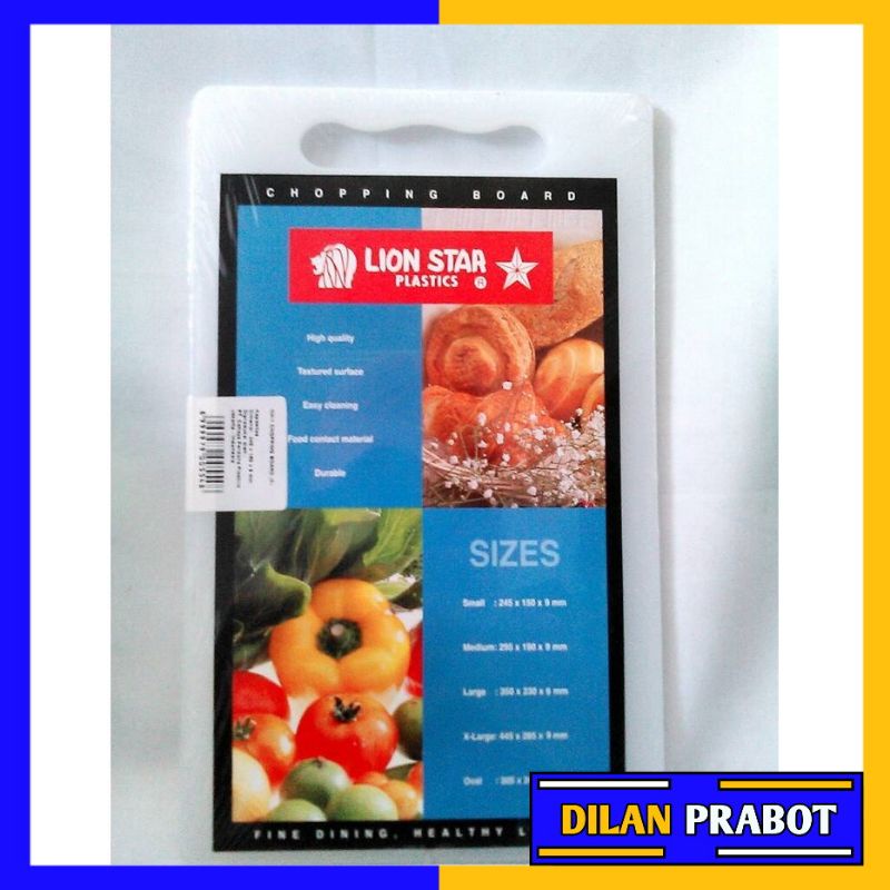 Talenan Chopping Board Lion Star Ukuran S / M / L / XL