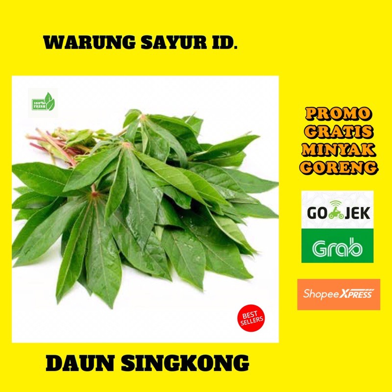 

DAUN SINGKONG 1 IKAT