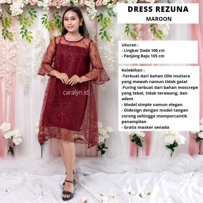 DRESS BRUKAT REZUNA