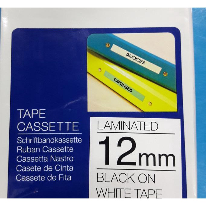 

Unik Brother Tape Cassette / Pita Label Brother / Label Tape Brother 12 Mm Diskon